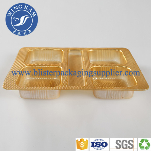 Single Plastic Packing Tray For Cup Cake