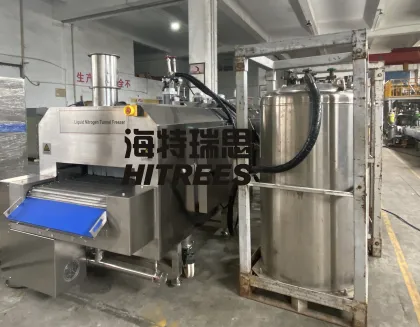 Cryogenic Freezer Cooling Tunnel Machine: IQF Liquid Nitrogen Quick Freezing Equipment