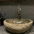 حوضه هنر صخره ای نامنظم روستایی