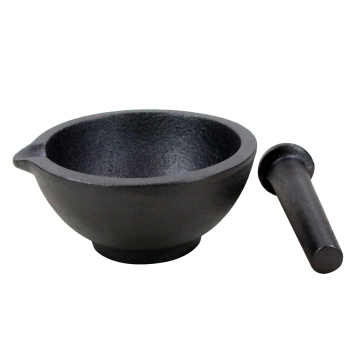 2024 Hot Sale: Cast Iron Mortar and Pestle - Perfect Tool for Grinding Spices and Herbs
