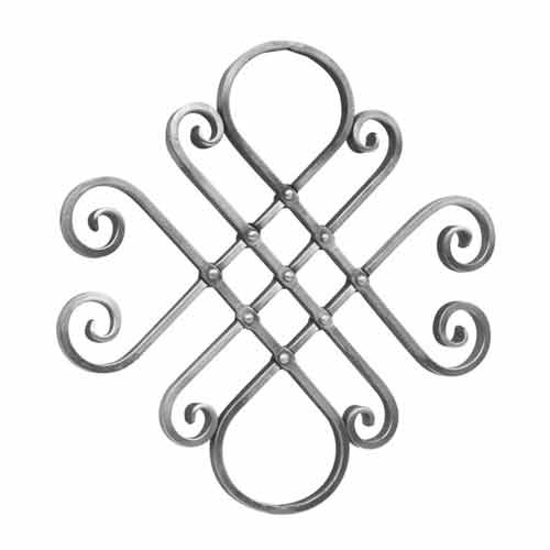 Ornamental Wrought Iron Rosettes