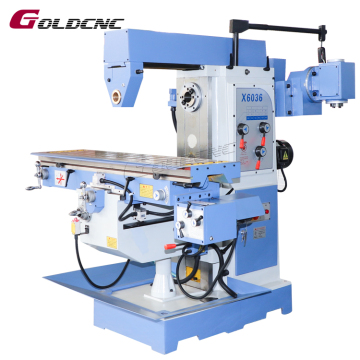 X6036 Horizontal Conventional Precision Milling Machine Manufacturers in China