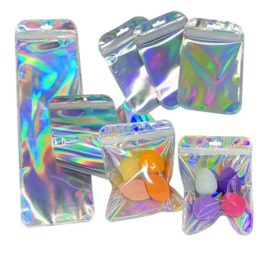 Sacs de rangement ziplock de fenêtre effacées