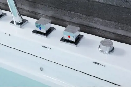 air massage whirlpool spa bathtub