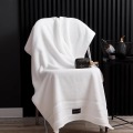 Ensemble de serviettes de visage à main de bain en coton blanc