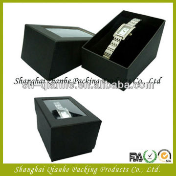 paper watch box,pvc window box