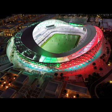 Soccer Field 3D Model Sand Table