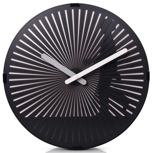 Horloge murale homme mouvement rond