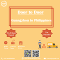 Servicio de puerta a puerta desde Guangzhou a Filipinas