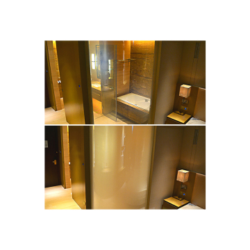 Switchable PDLF Film for Smart Privacy Glass Doors and Windows