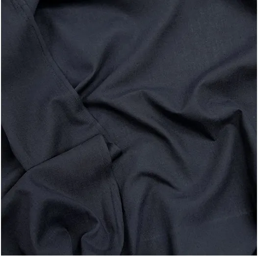 Navy poly/cotton pocketing fabric  TC 80/20 88gsm