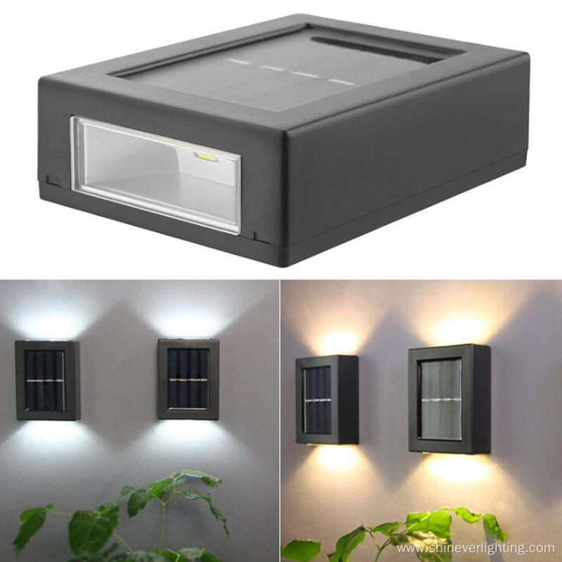 Wireless Up And Down morden Solar Wall light