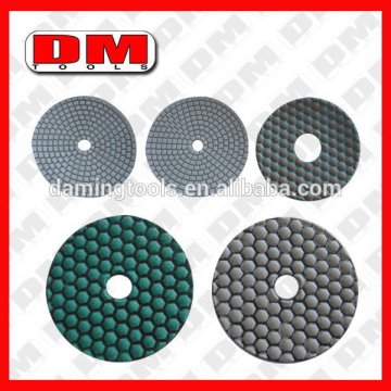 Resin Flexible Dry Use Stone Polishing Pad for Granite Marble