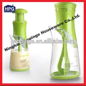 Plastic dressing bottle salad dressing mixer bottle bottle salad set