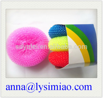 kitchen cleaning plastic sponge
