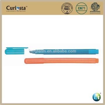 hot sale plastic barrel Highlighter pen