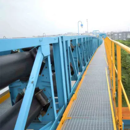 Port Bulk Handling Pipe Belt Machine