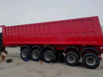5 Axle Dump Trailer Semi Trailer 45 M3