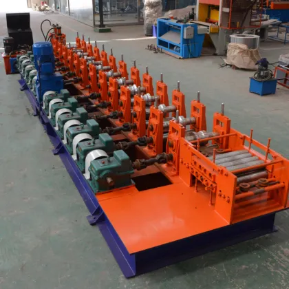 hot sale price roller shutter gate forming omega furring channel machine willing international