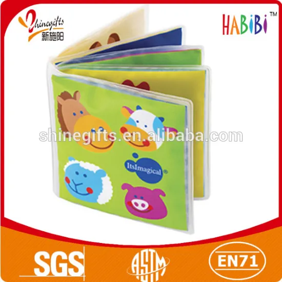 Novelty water bath book for kids