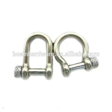 Fashion High Quality Metal Stainless Steel Forged Shackles