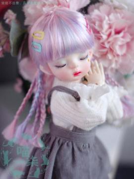 Парик BJD для волос с косичкой для MSD 1/8 размера