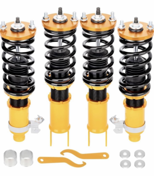 Factory Price Adjustable Coilover Suspension Kit for Honda Civic, CRX, Delsol, and Integra (1989-2001)