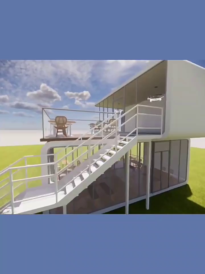 Folding House Retreat: Compact Solar-Powered Studio for Nature Lovers