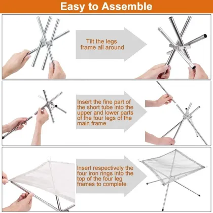 Outdoor Fire pits with cooking BBQ wood burning simple fire pits