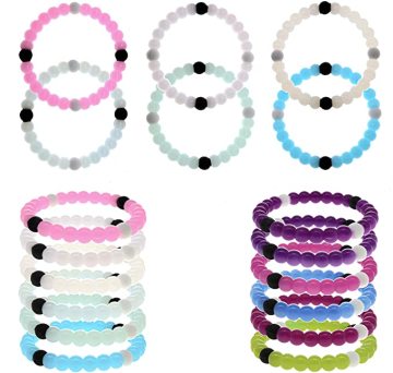Custom Food Grade Silicone Change Color Bracelets