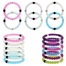 Custom Food Grade Silicone Change Color Bracelets