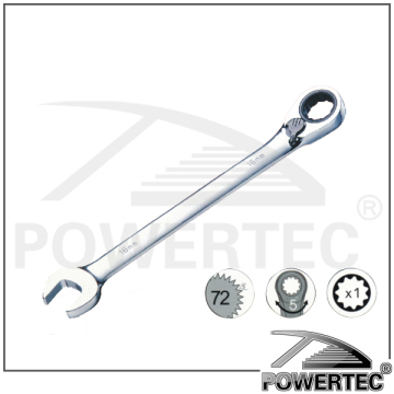 POWERTEC Flexible Head Ratchet Wrench