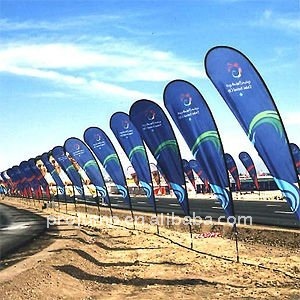 2012 Outdoor advertising sand flags