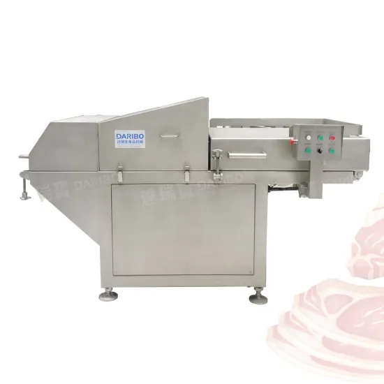 Frozen Meat Cutter for Pork Blocks and Flaking - Food Processing Machinery