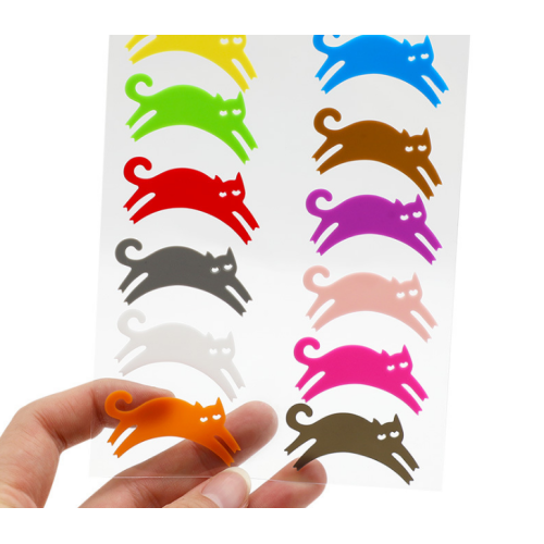 6 stks Cat Wine Glass Markers Tags voor Bar