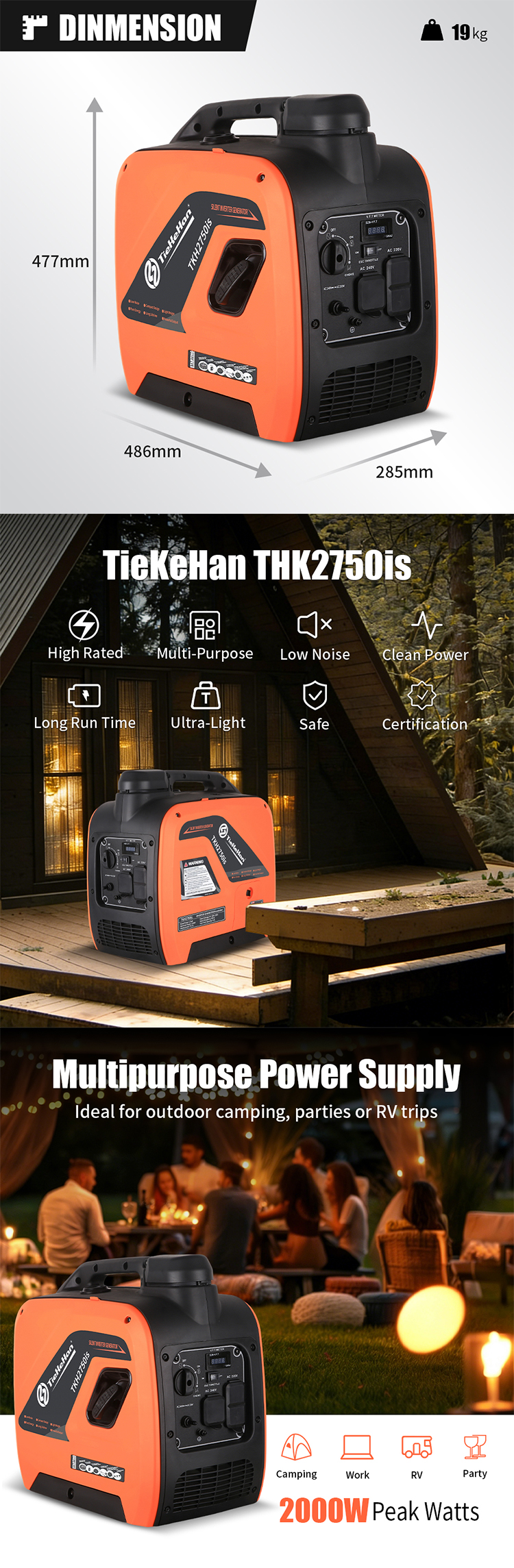 Portable Gasoline Generator