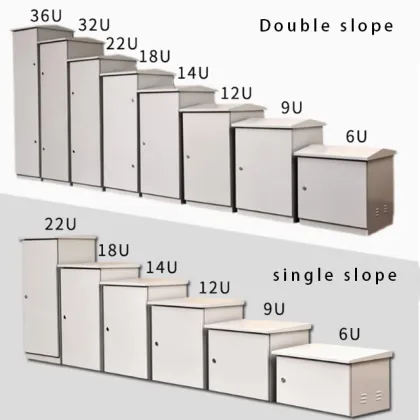 Outdoor 6U Anti-Theft Network Cabinet