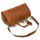 Vintage Leather Duffle Bag for Travel