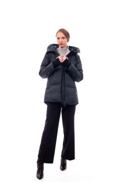 Women's generous short cotton jacket