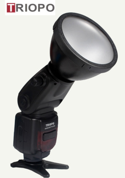 TRIOPO TR-180 Portable Flash Light,speedlite ,flash gun with Plug type flash tube ,master and slave ,wireless function for Canon