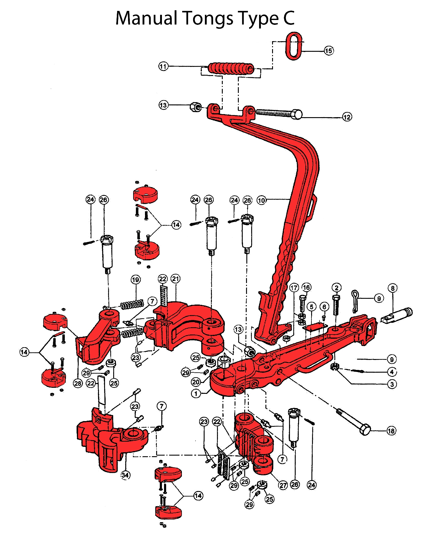 C TYPE MANUAL TONG