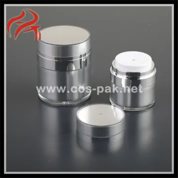 round cosmetic jar, cosmetic container