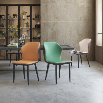 Luxury Butterfly Chair in PU Leather for Office, Bedroom, Hotel, and Dining Room