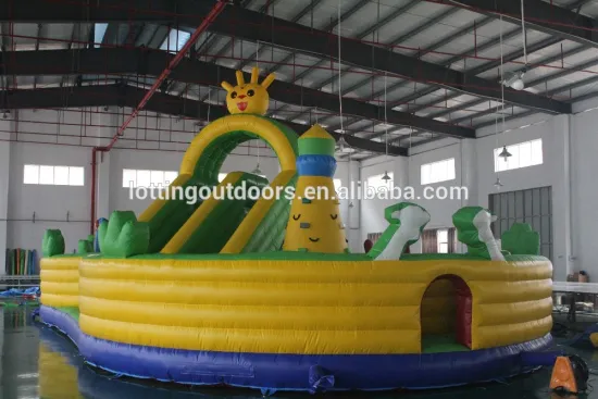 2017 High Quality inflatable outdoor obstacle course equipment
