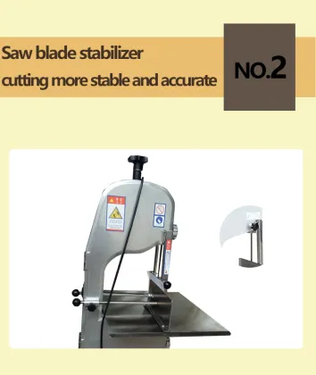 Easy Operate Rib Pork Beef Steak Bone Saw Cutting Machine