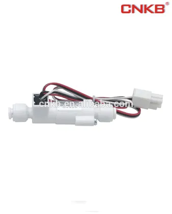 Impeller flow meter count the flow rate