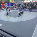 Baloncesto de certificación FIBA ​​3x3 Males de corte modular