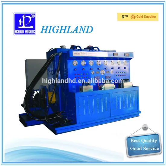 Highland 300-500L/min comprehensive hydraulic cylinder test machine