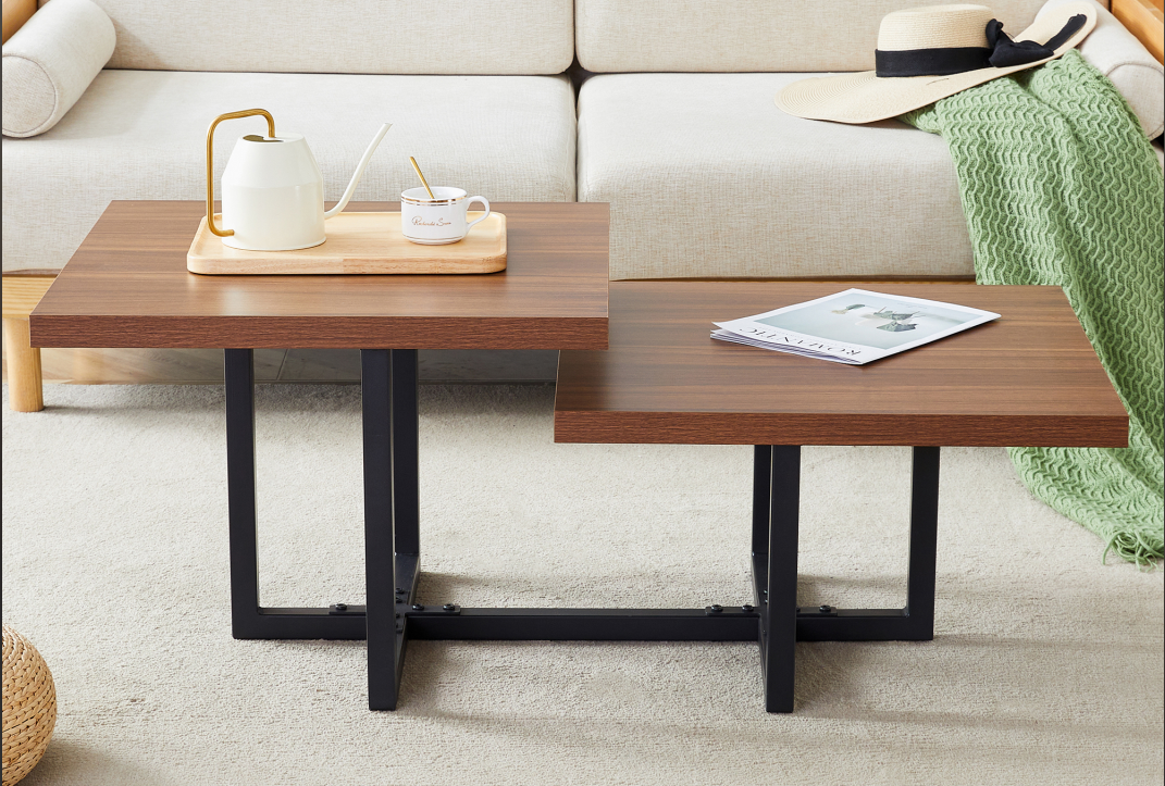 mdf modern coffee table