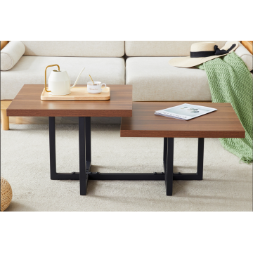 mdf modern coffee table Unique Irregular Coffee Table with Modern MDF Design Factory